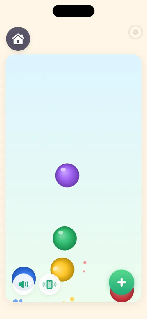 Rolling balls